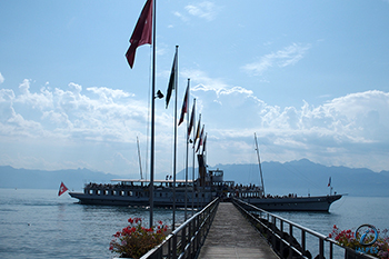 Port du lac Léman, Suisse