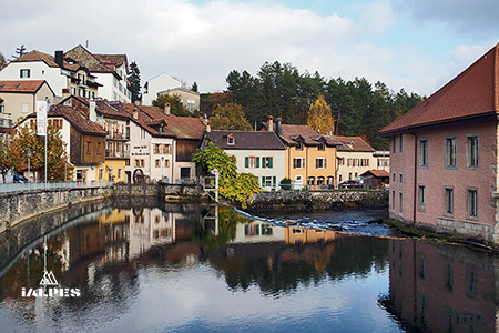 Vieux bourg de Vallorbe, Suisse