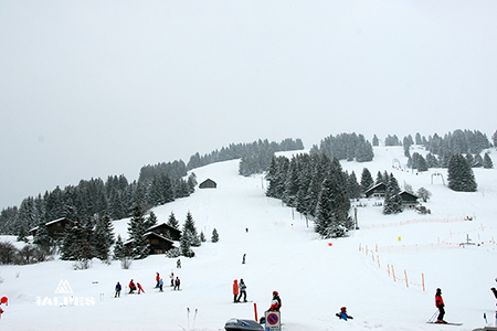 Station de ski Vaud, Suisse
